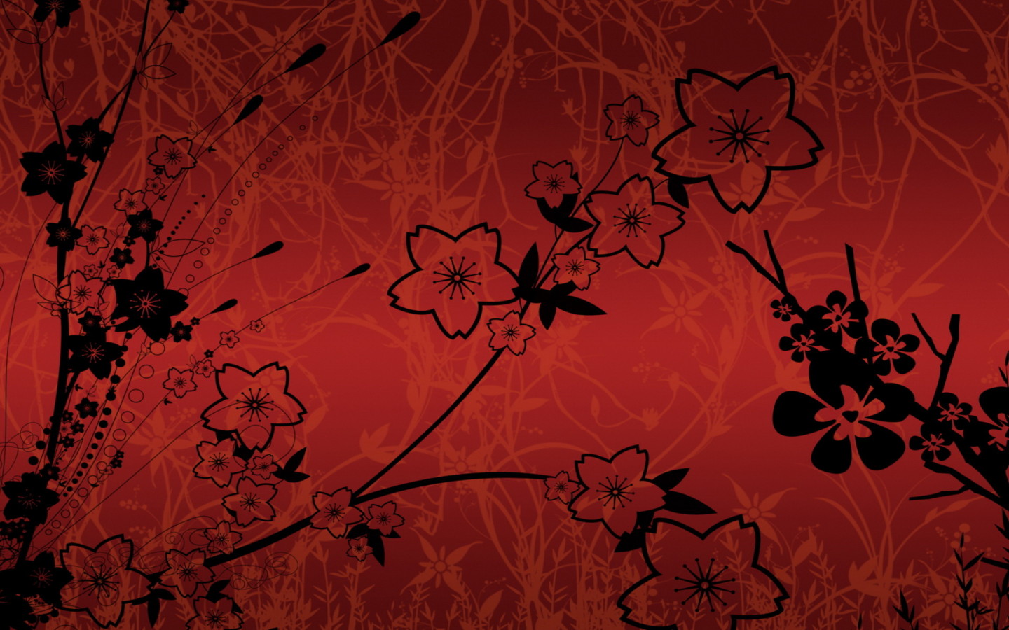 Черные цветы