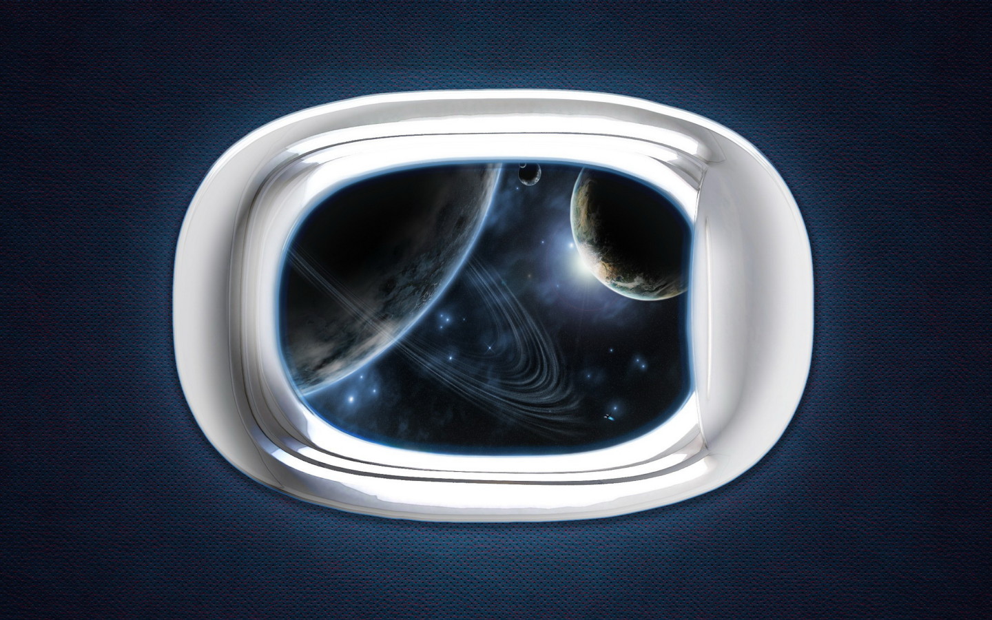 Космос в иллюминаторе