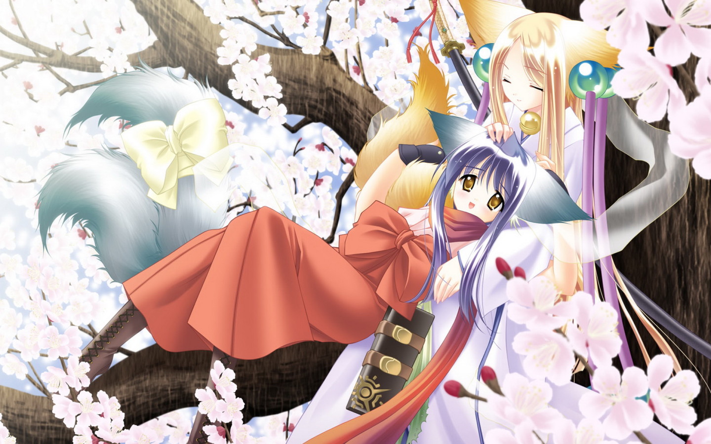 Девочки на дереве