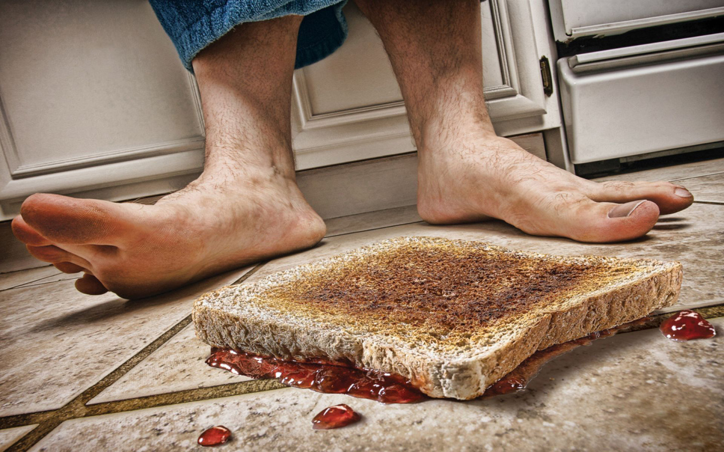 Упавший бутерброд