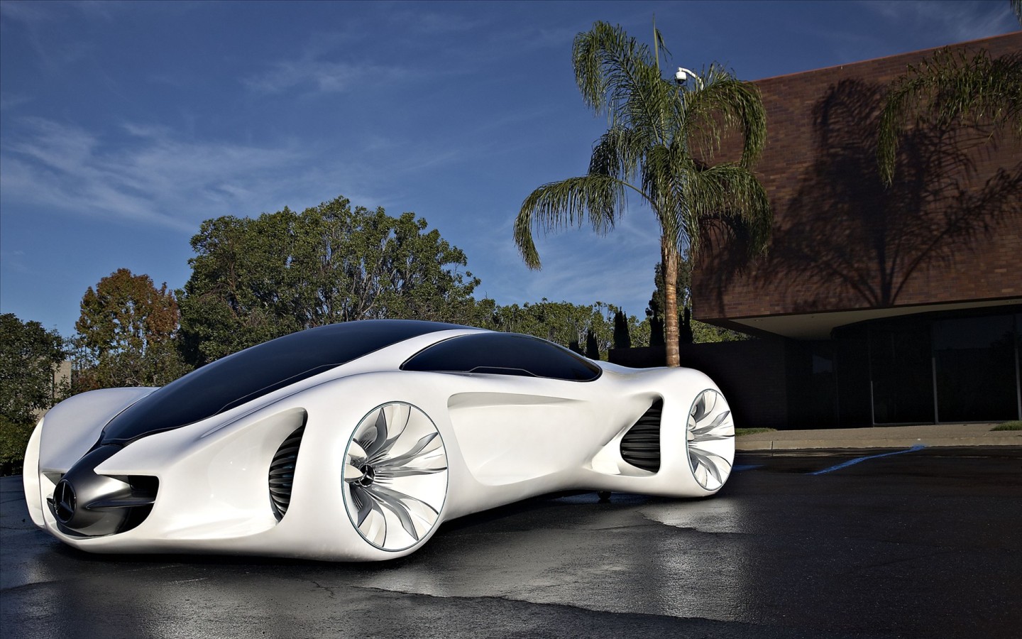 Concept of the future Mercedes