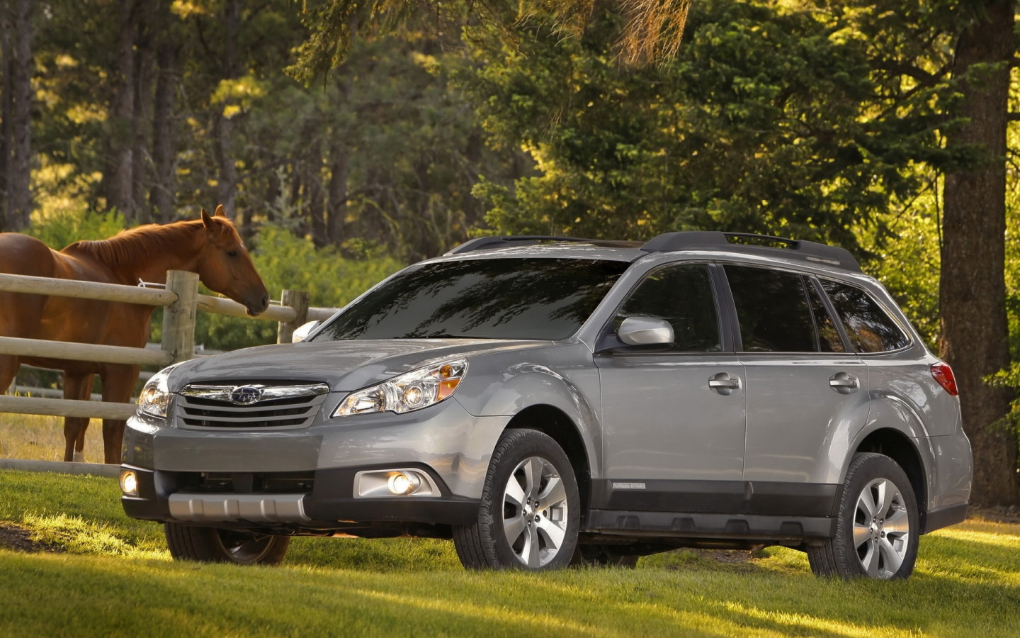Субару Оутбек слияние с природой