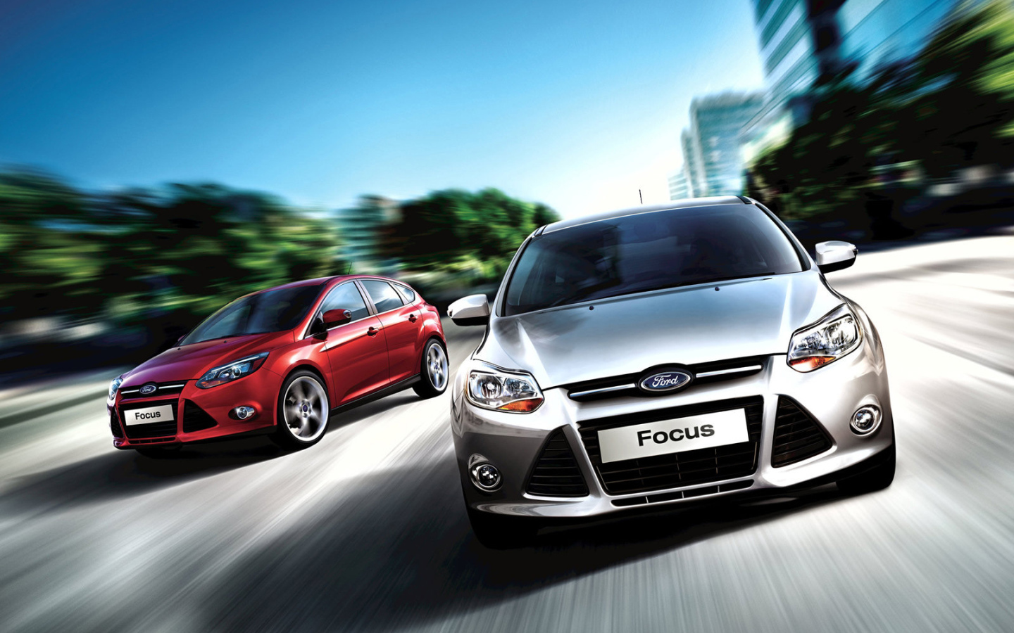 Ford Focus 2011 на перегонки