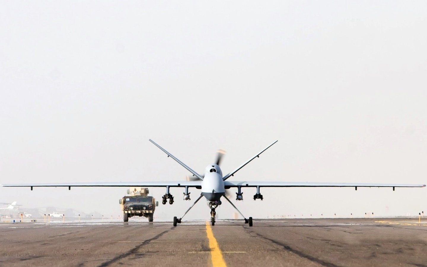 Взлет беспилотника