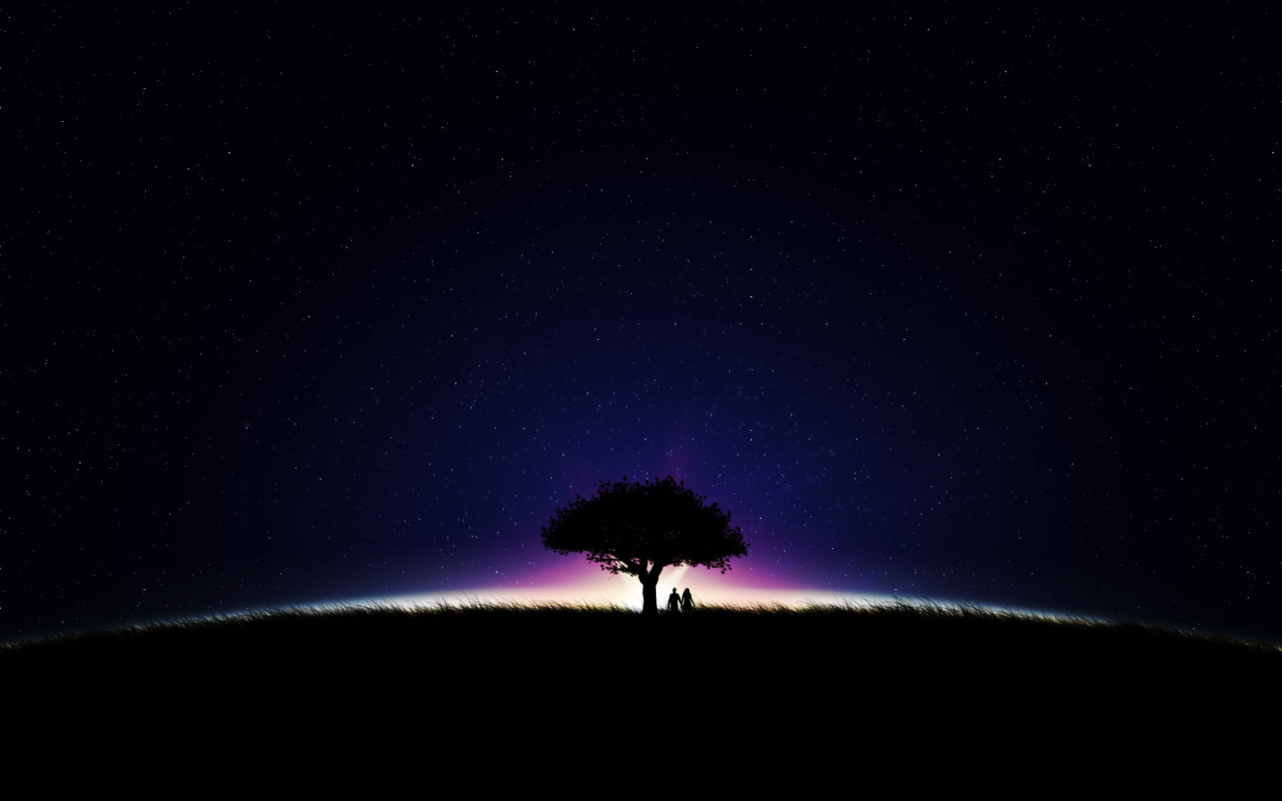 Звезды на ночном небе