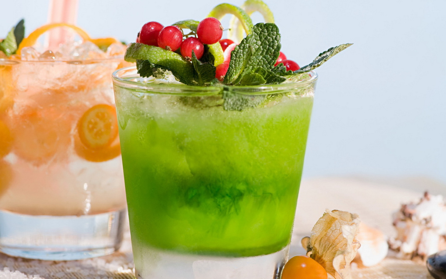 Освежающие коктейли