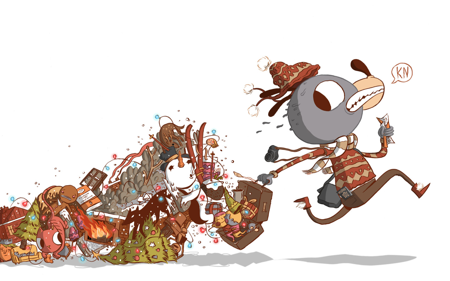 Вор и Рождественские подарки