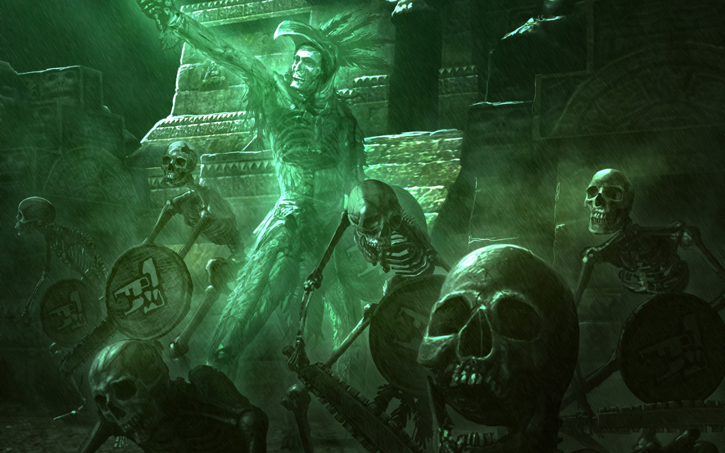 Ацтеки Black and White 2