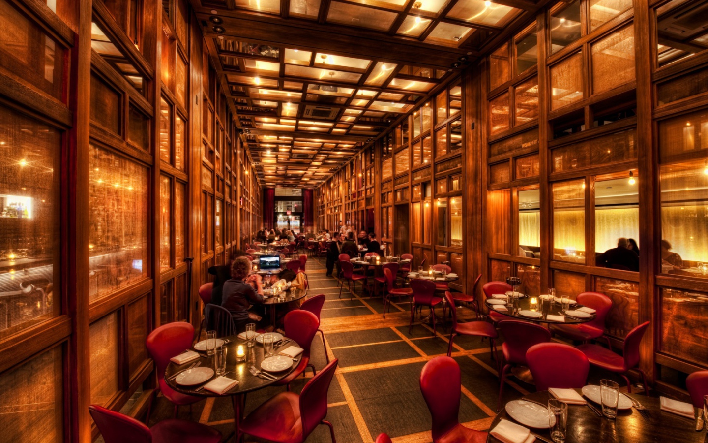 Ужин в ресторане