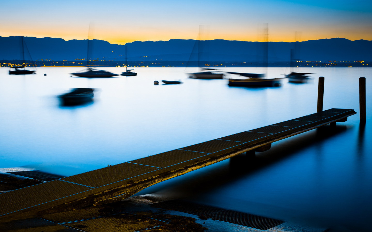 Ночная Швейцария