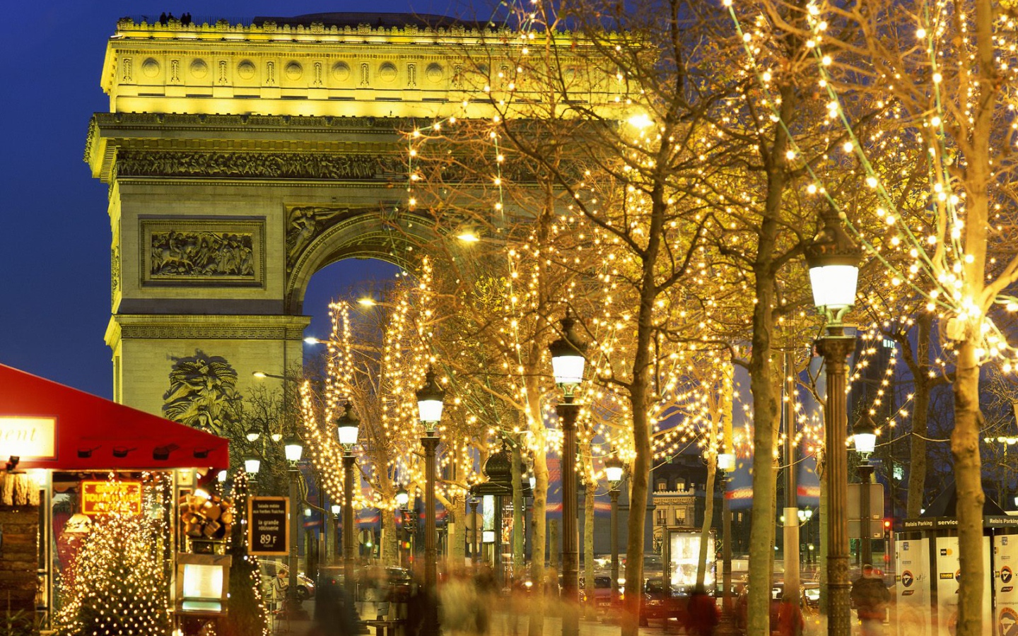 Париж на рождество