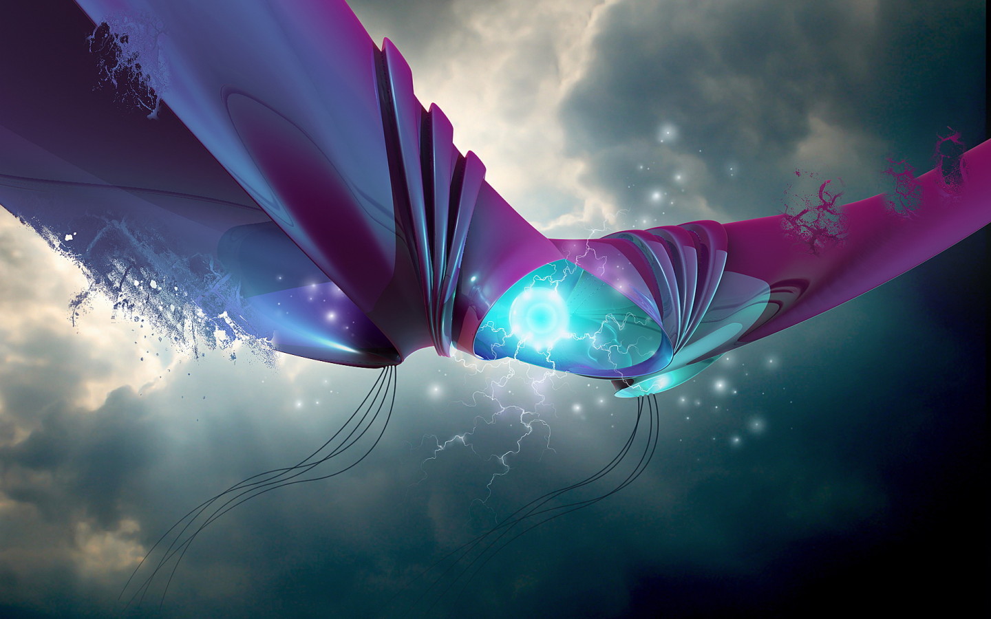 Разряд молнии