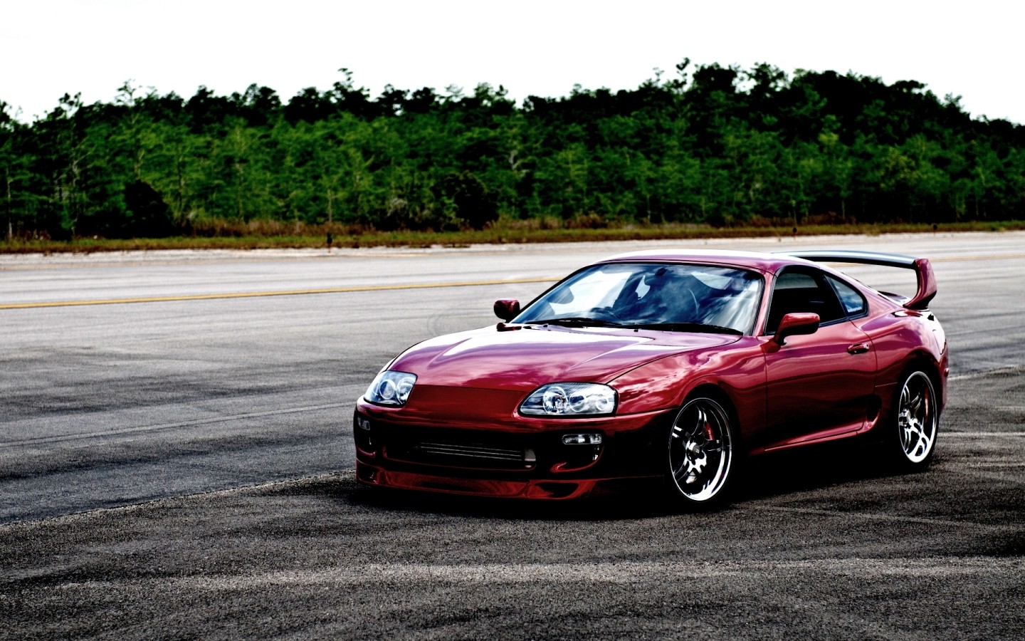 Toyota Supra Red