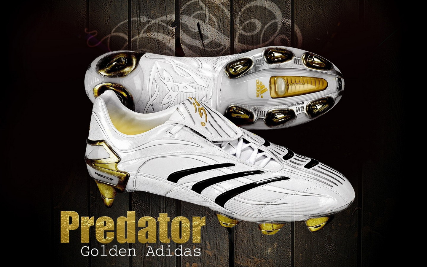 Predator. Golden adidas