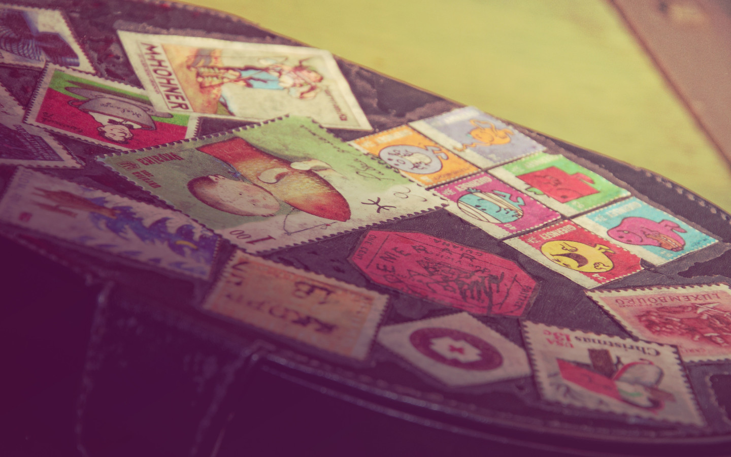 Сумка с марками