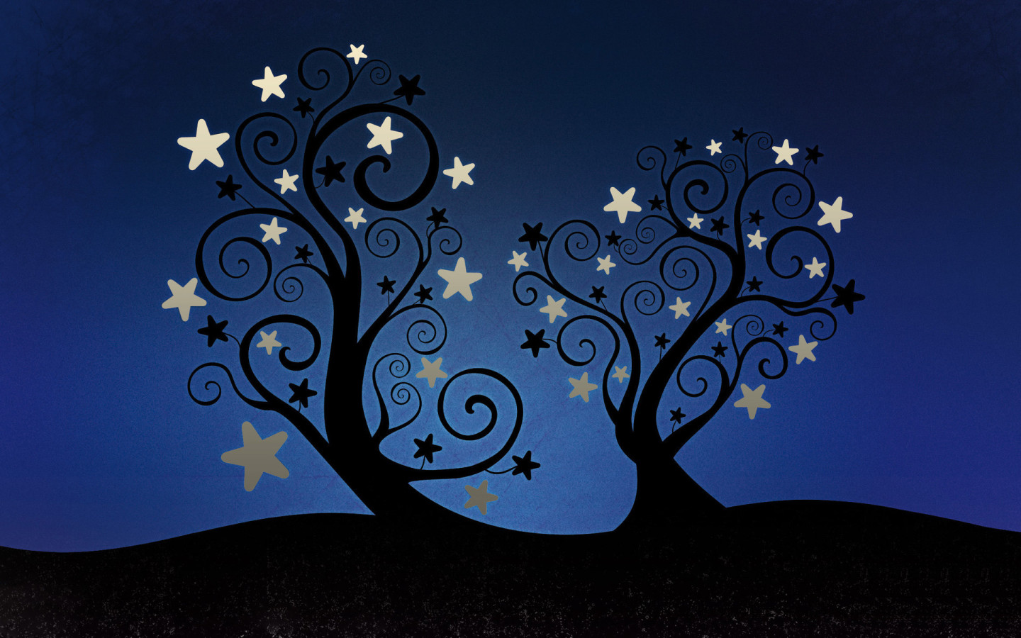 Звезды на деревьях