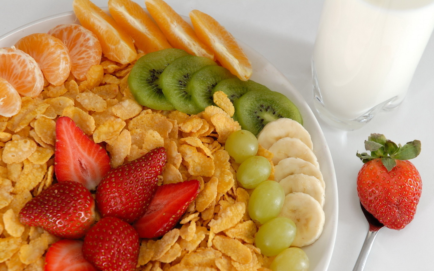 Хлопья с фруктами