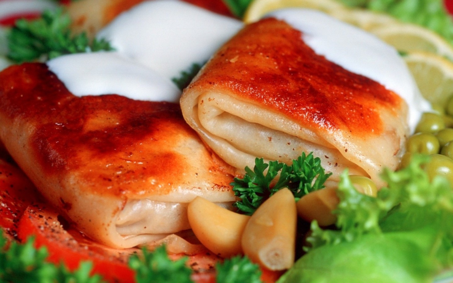 Блины с начинкой