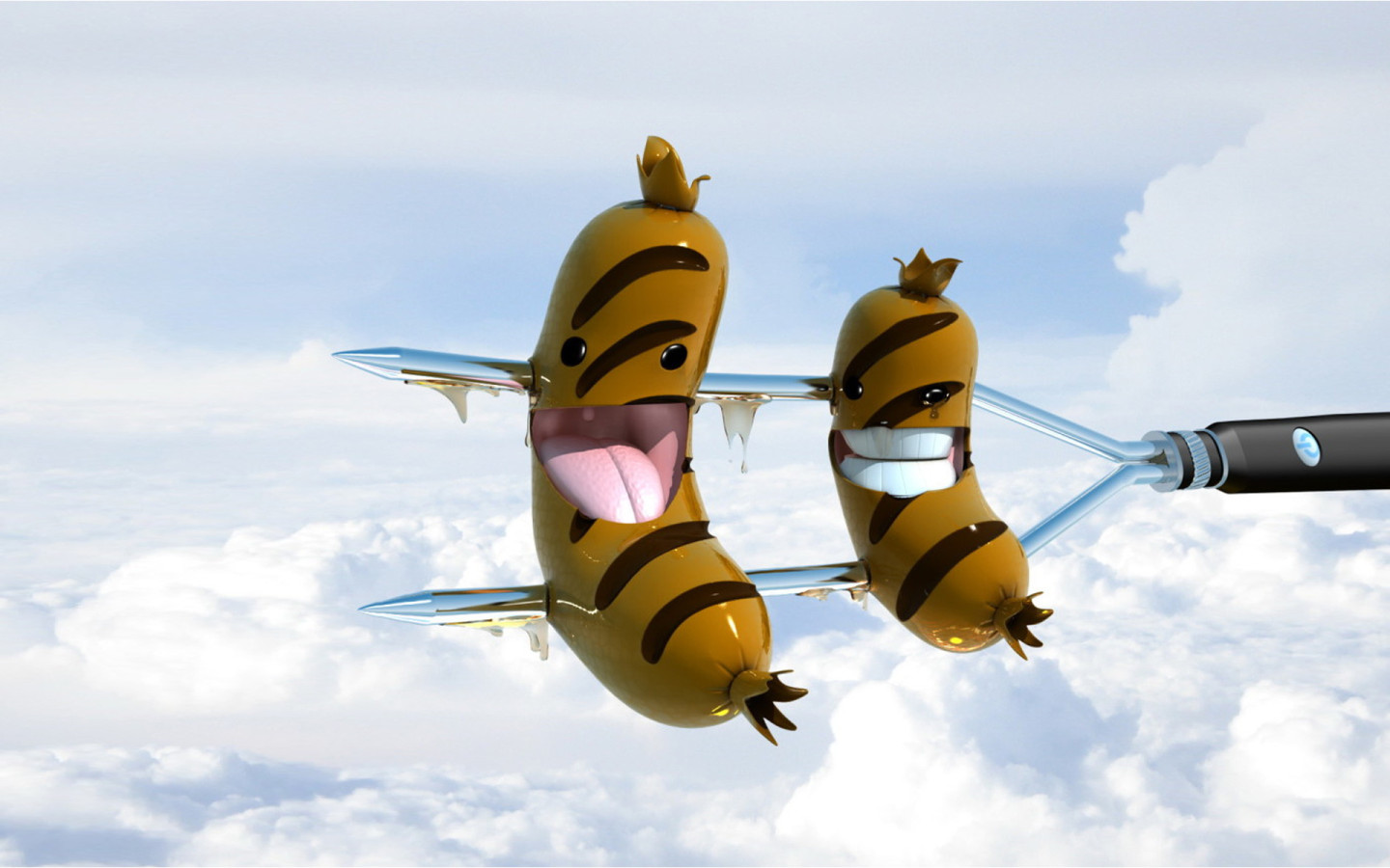 Веселые сосиски