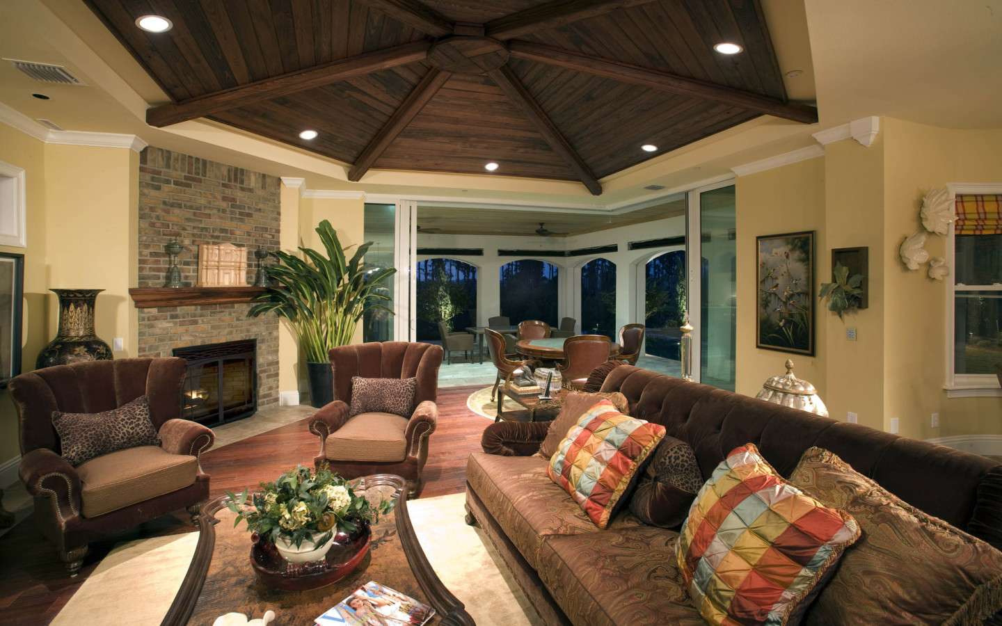 Деревянные потолки