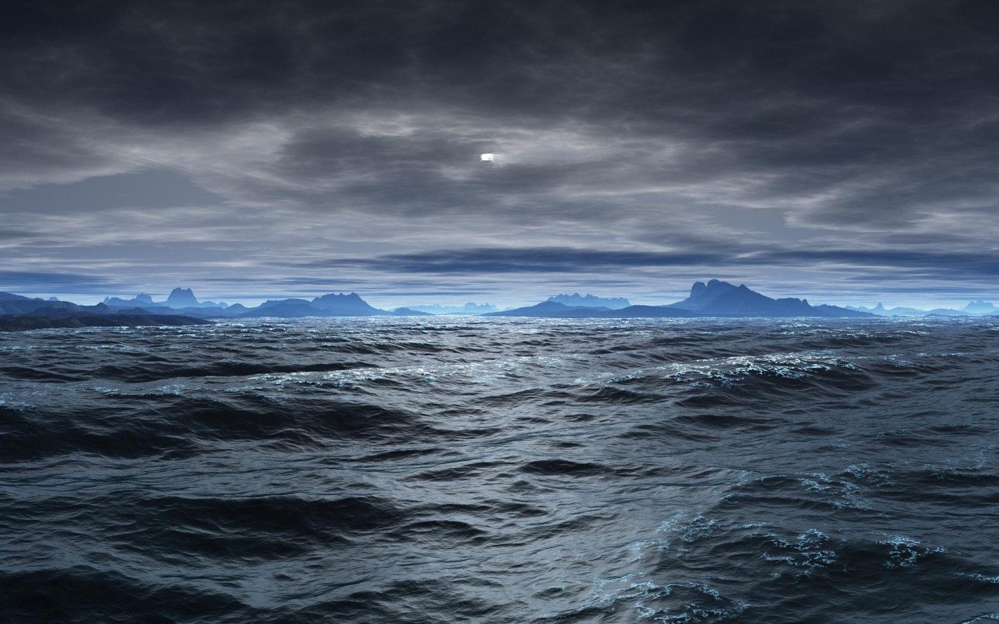 Неспокойное море