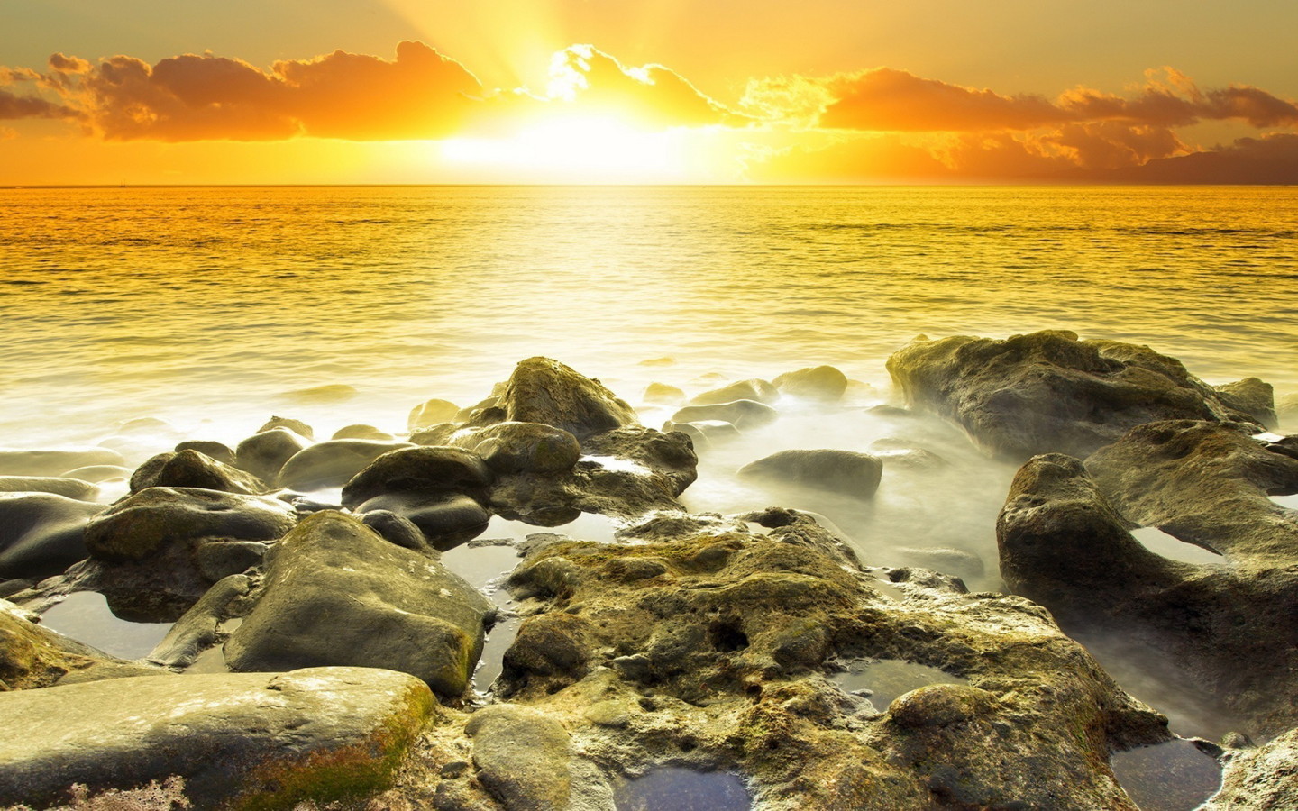 Море на закате