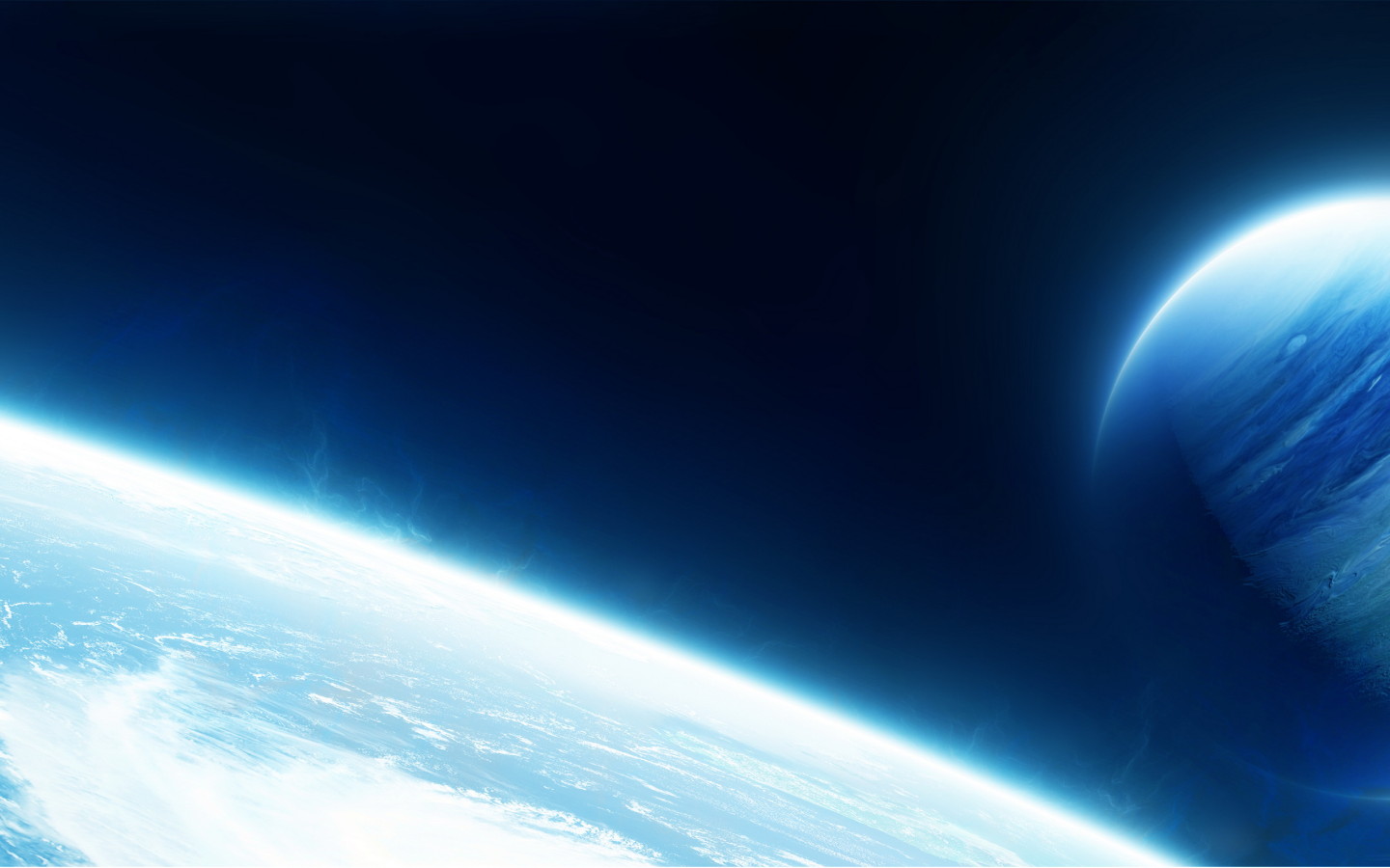 В атмосфере планеты