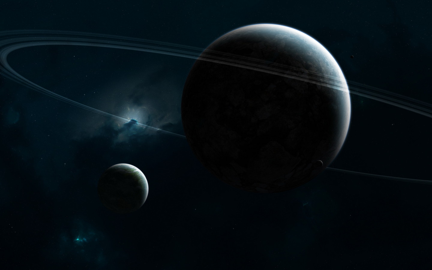 Планета с кольцами