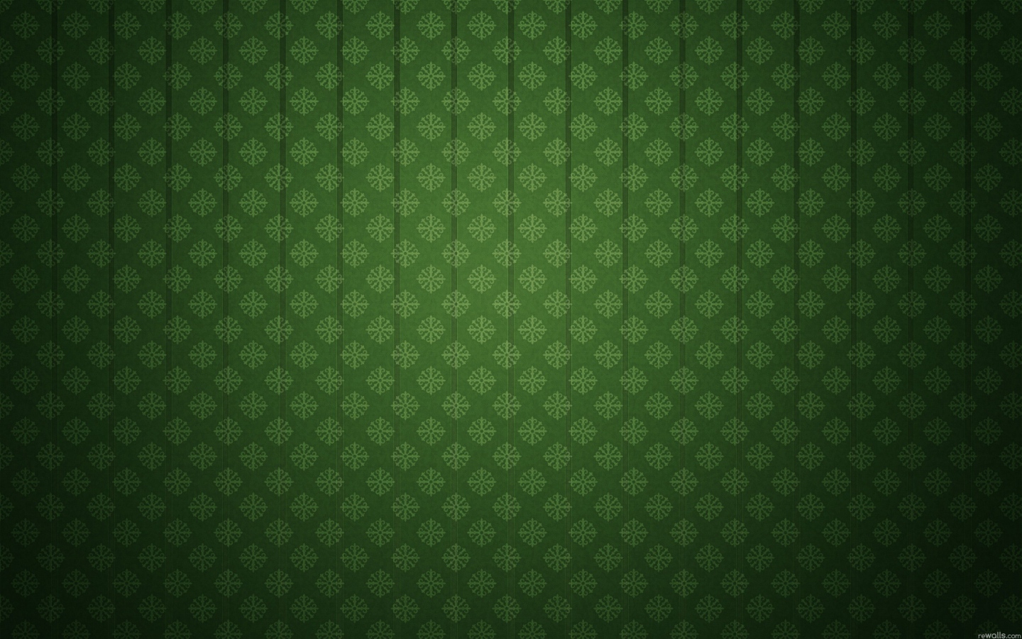 Зеленые снежинки