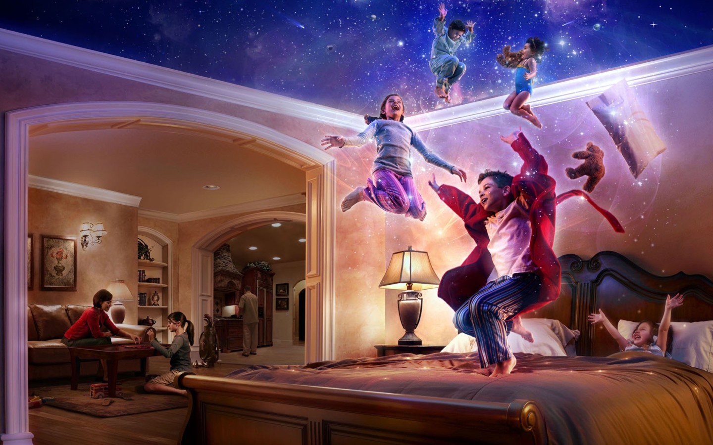 Дети играют