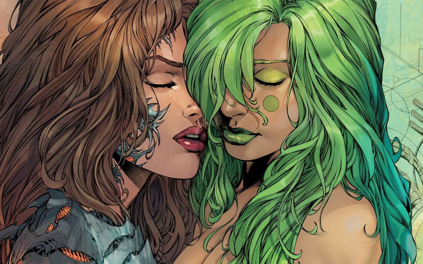 Две девушки