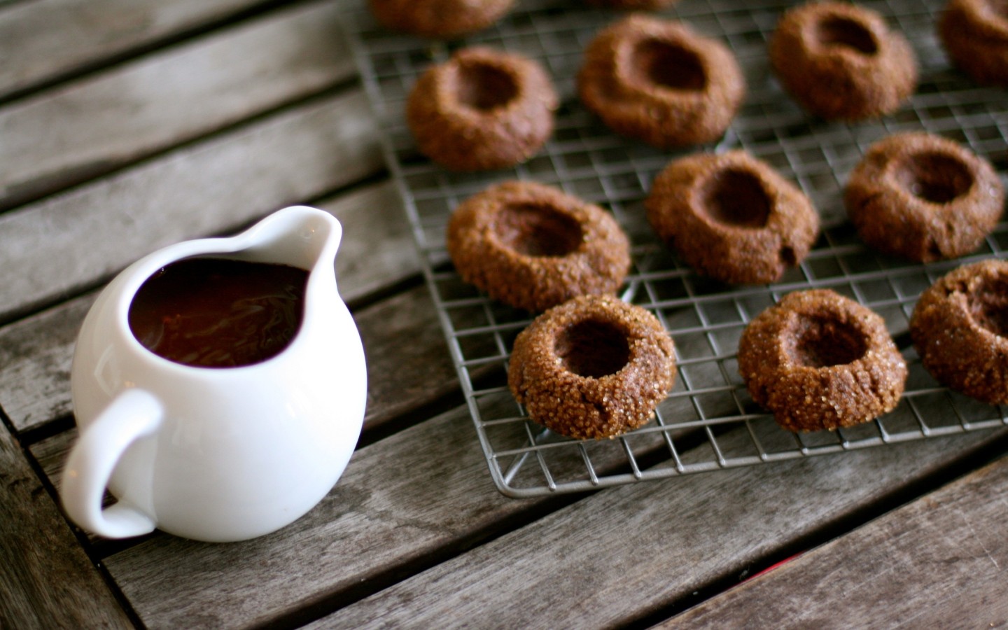 Печенье и горячий шоколад