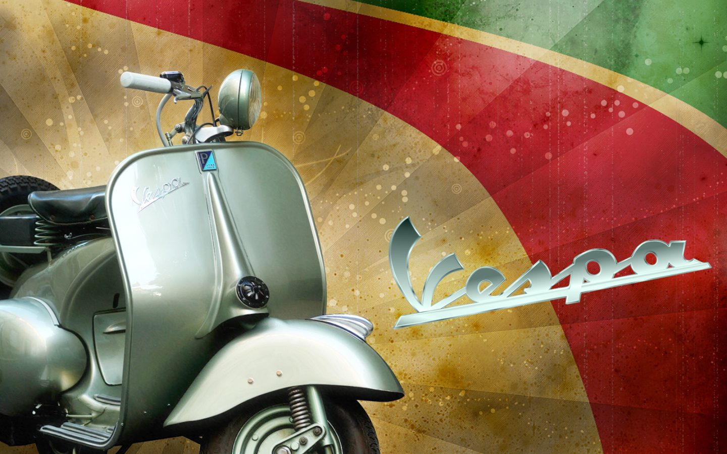 Vespa Винтажные обои
