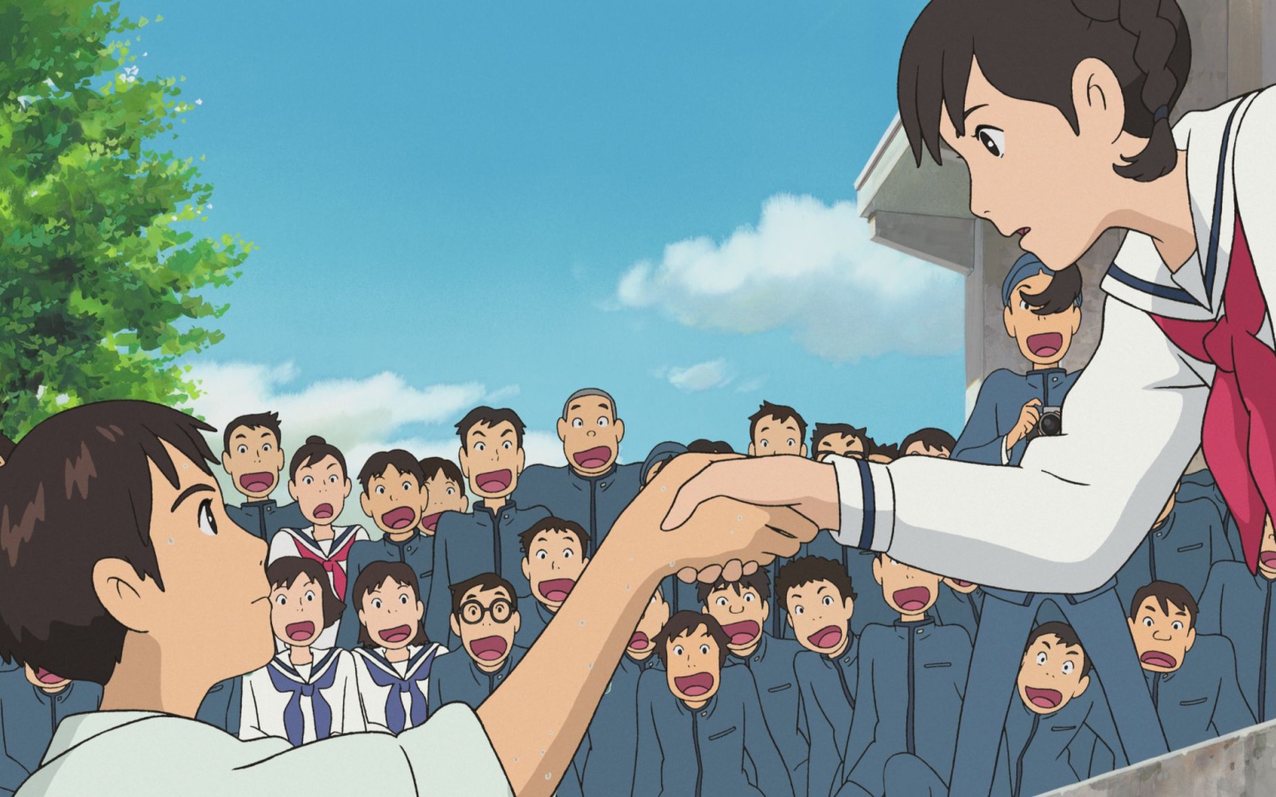 Со склонов Кокурико, рукопожатие