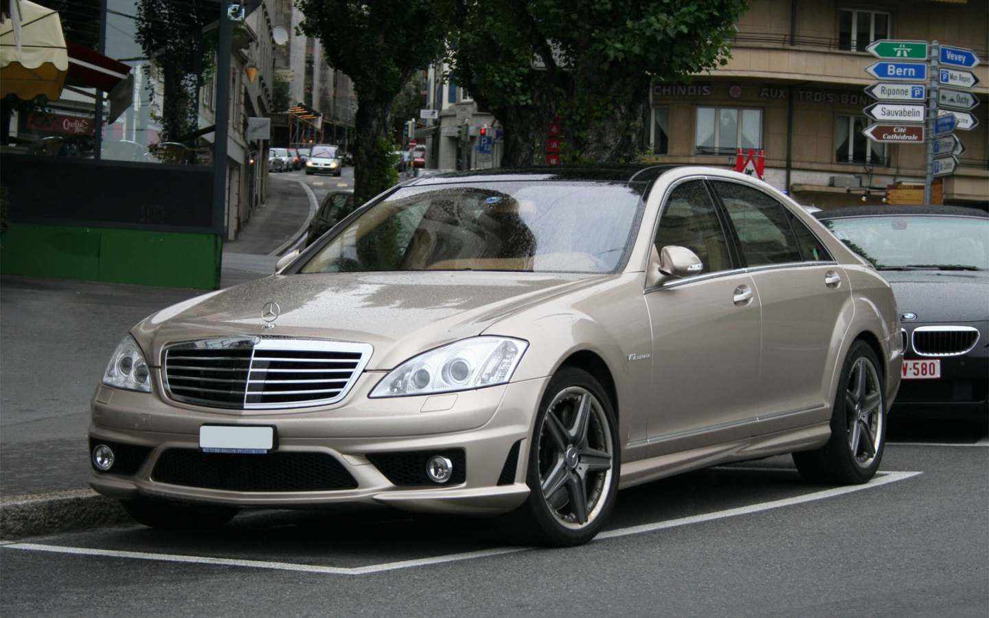  Светло-коричневый Mercedes-Benz S65 AMG