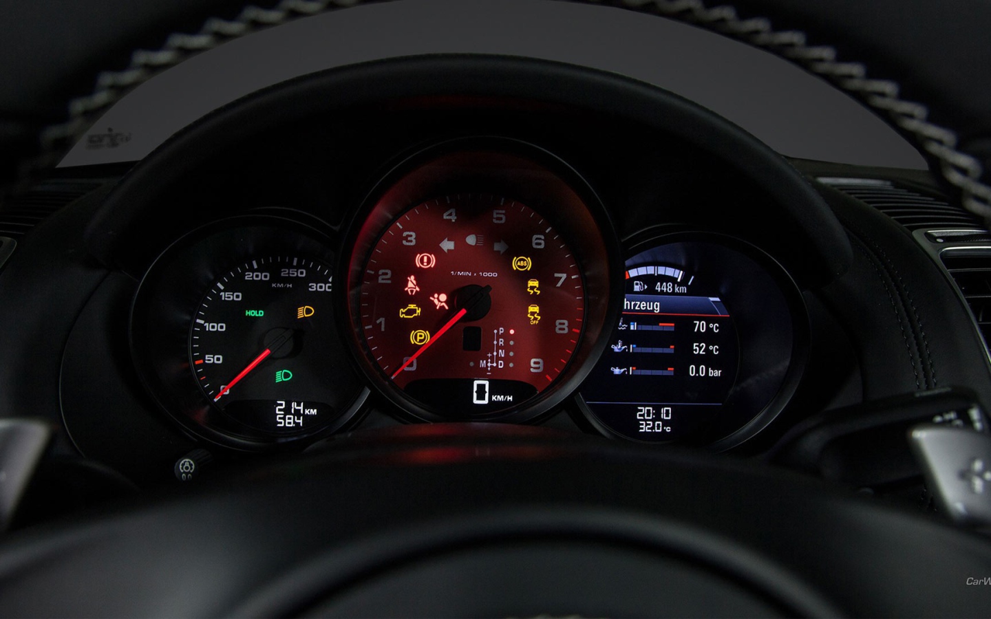 Приборная панель Порше