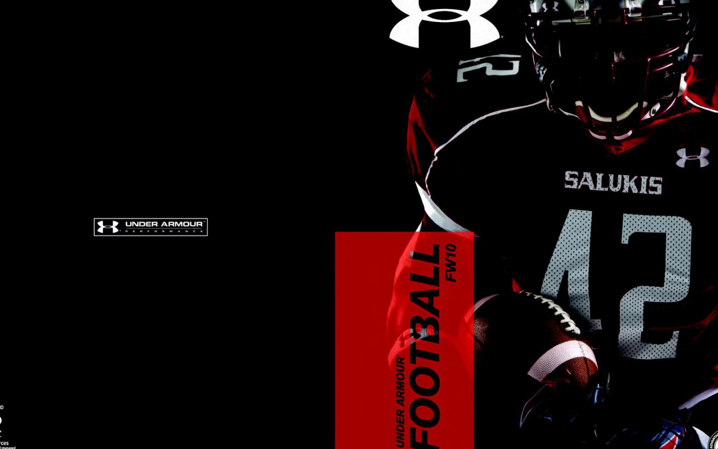 Игрок Американского футбола в Under Armour