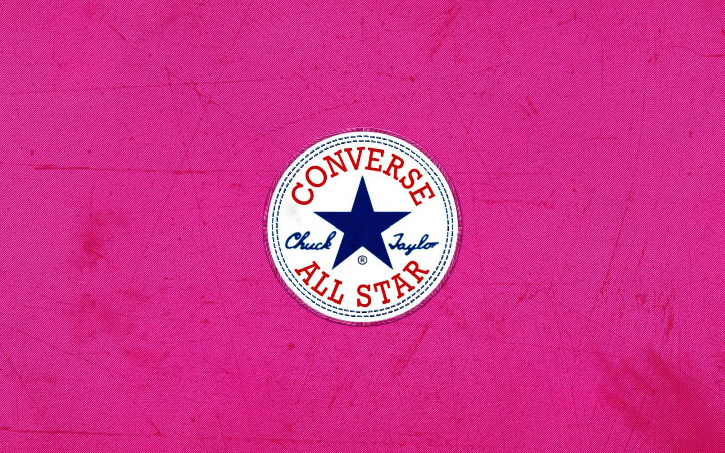 Converse логотип в розовом фоне