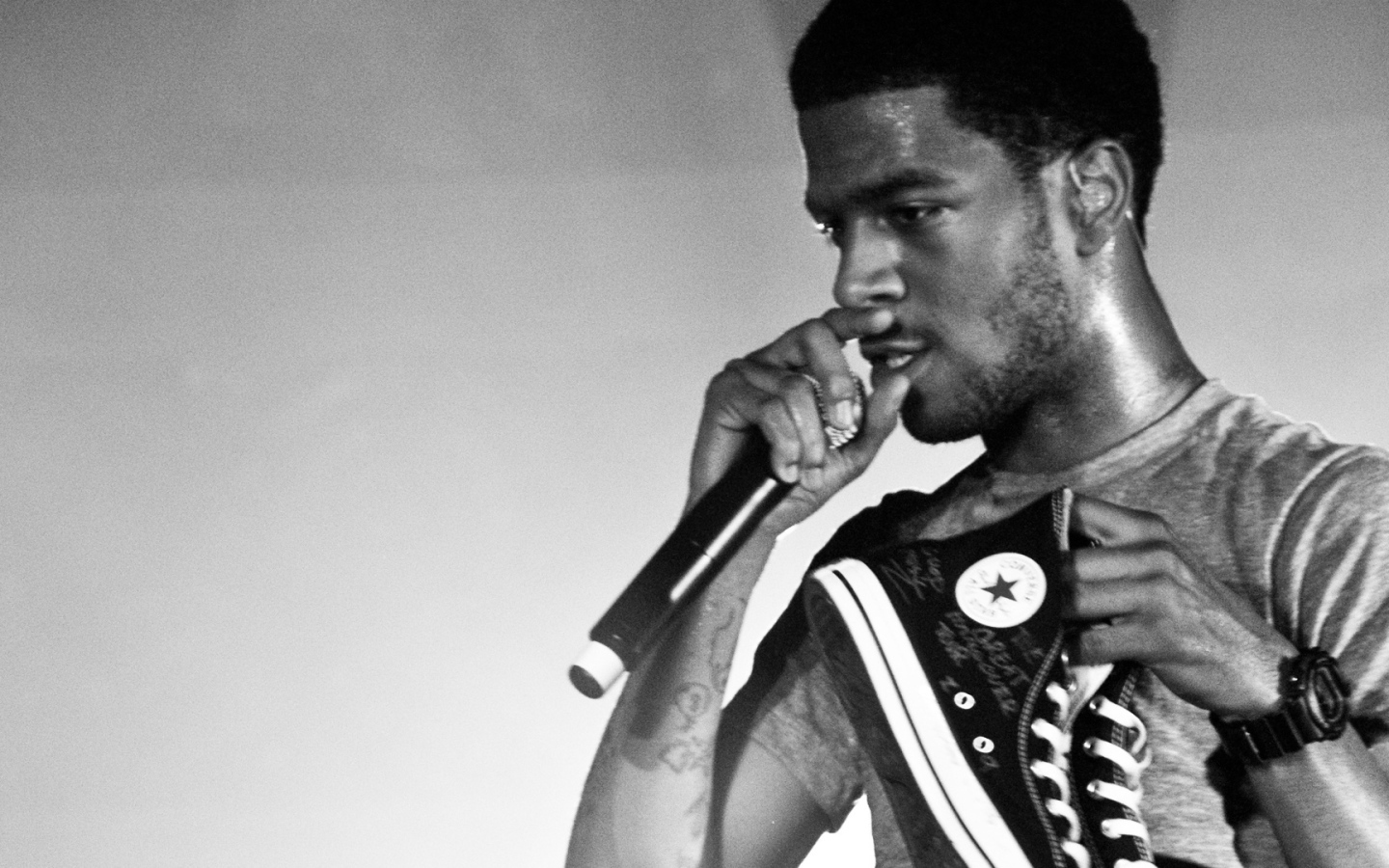 Kid Cudi в Converse фото