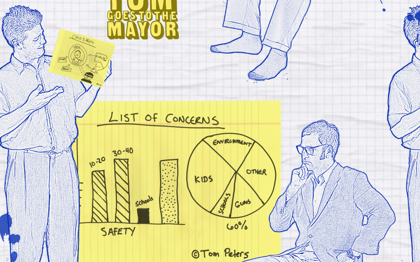 Том идёт к мэру