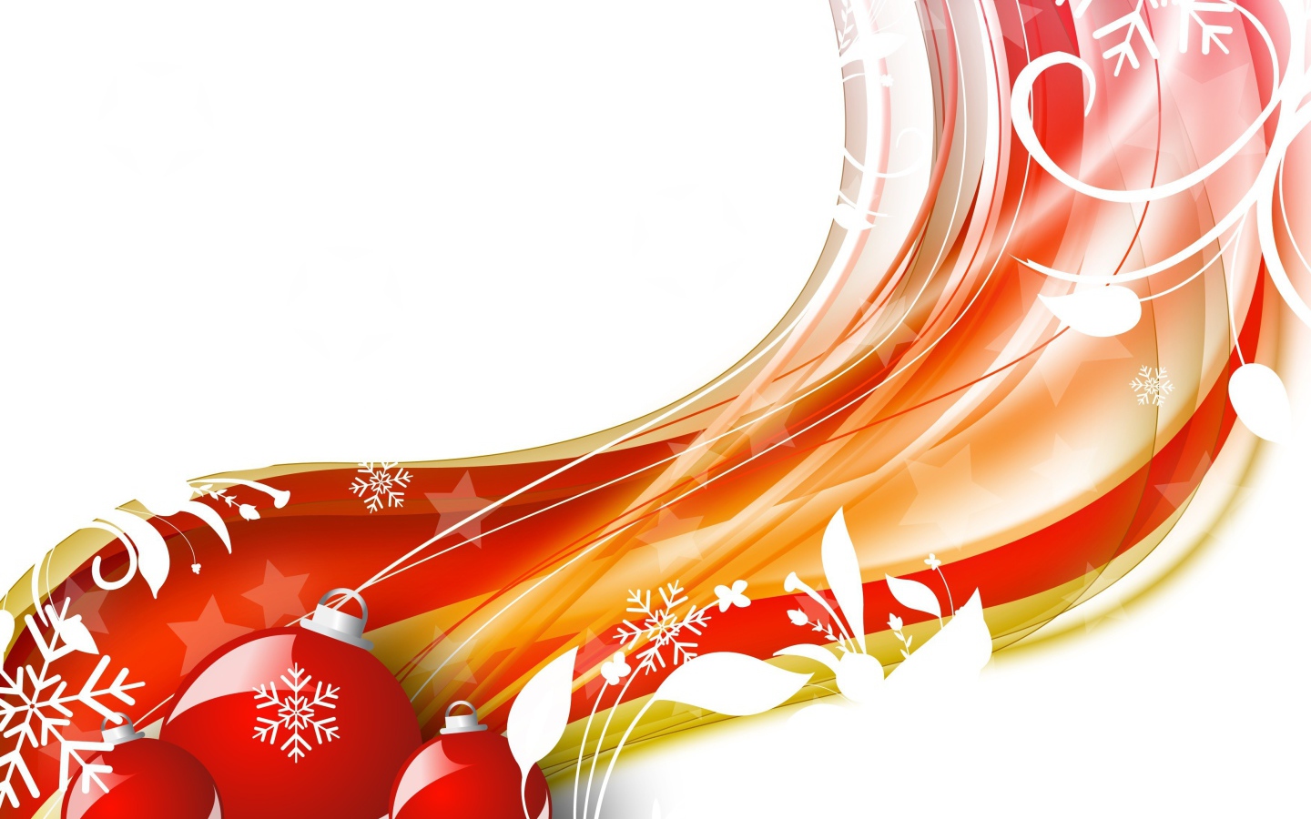 Красивая красно-белая картинка на рождество