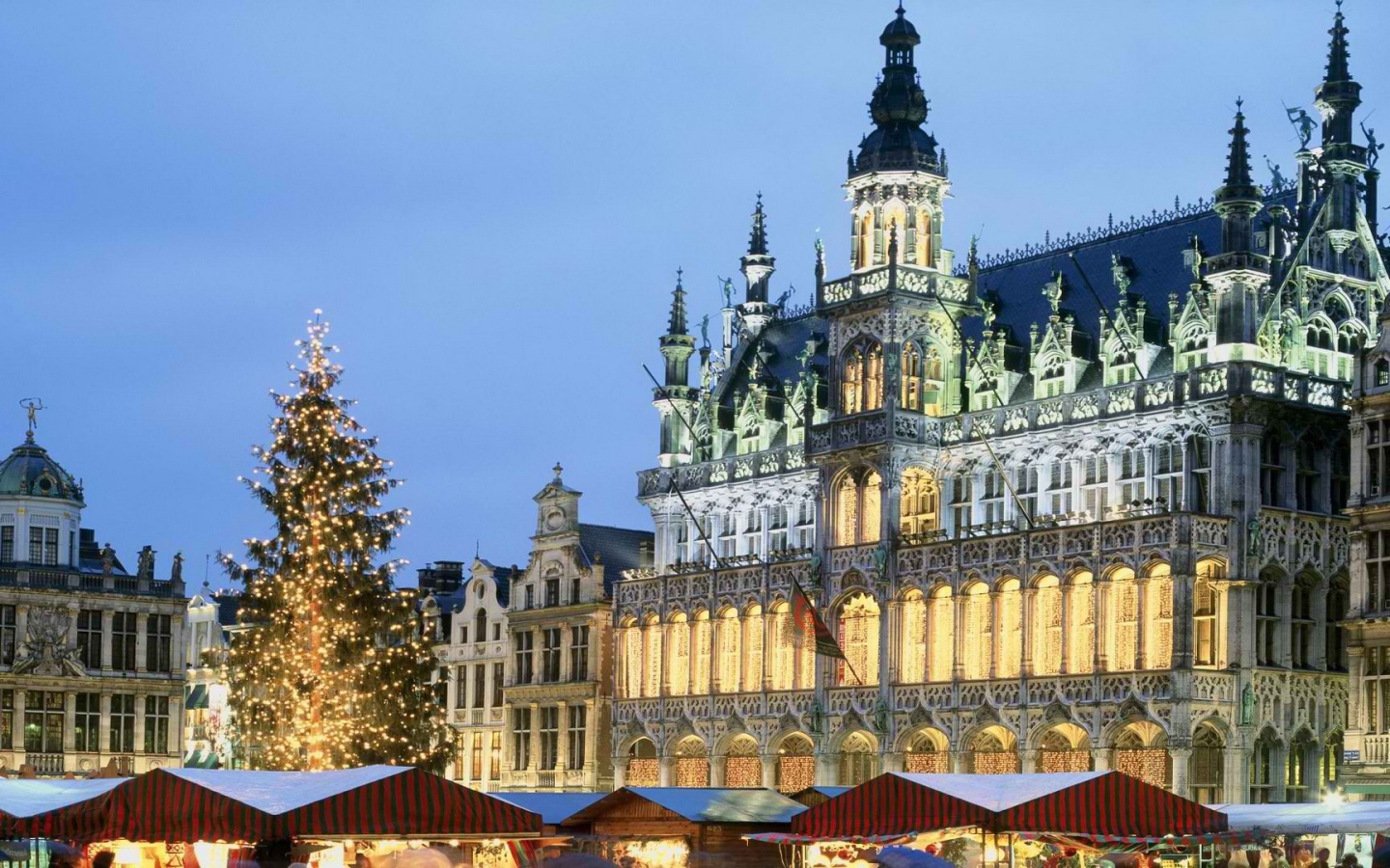 Рождественская елка в Брюсселе