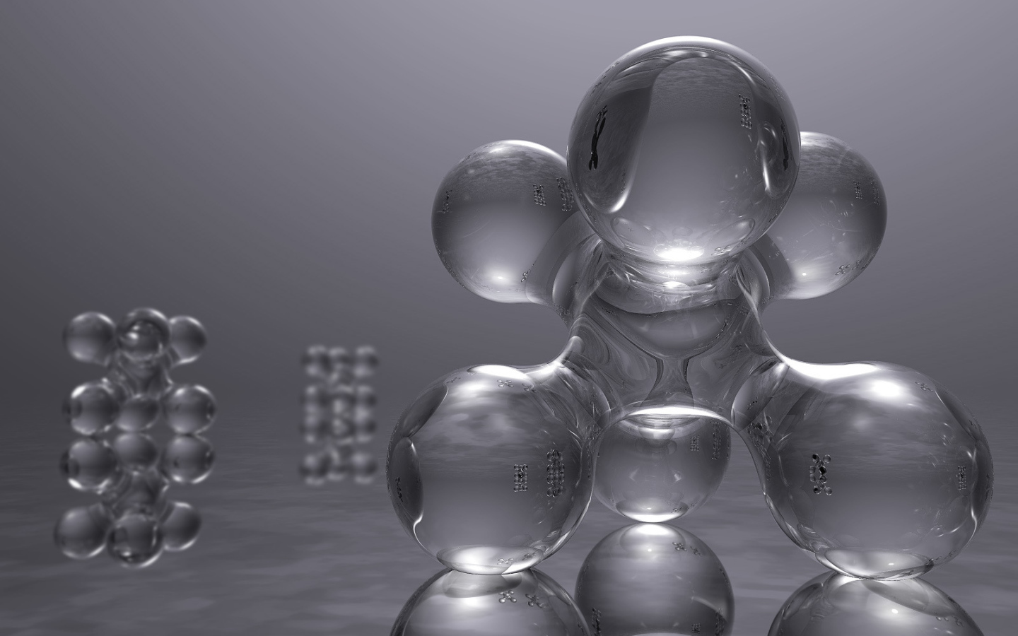 Стеклянные фигуры