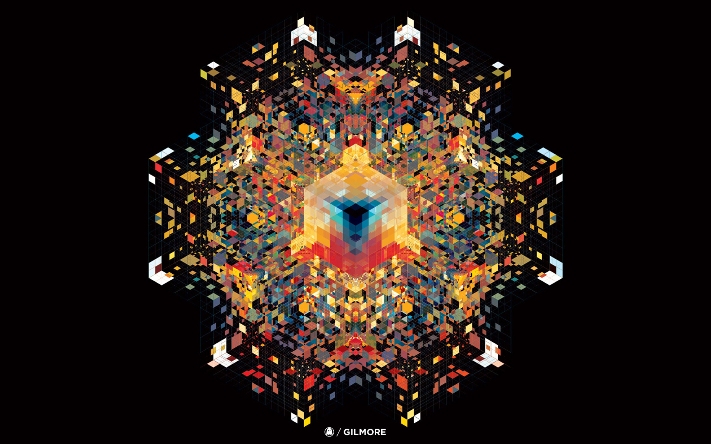 Калейдоскопный узор