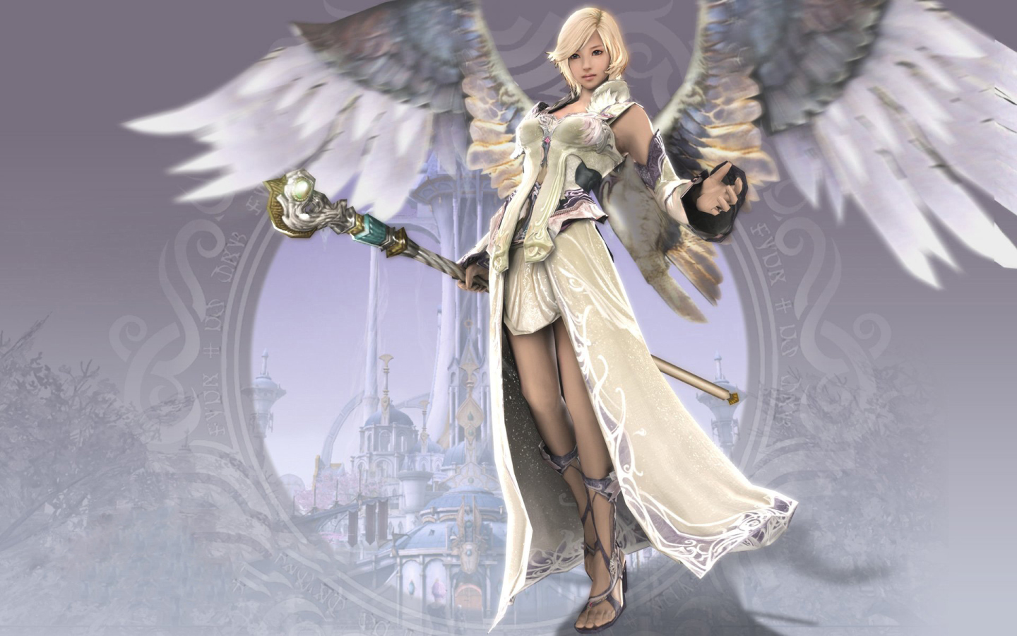 Ангел с жезлом