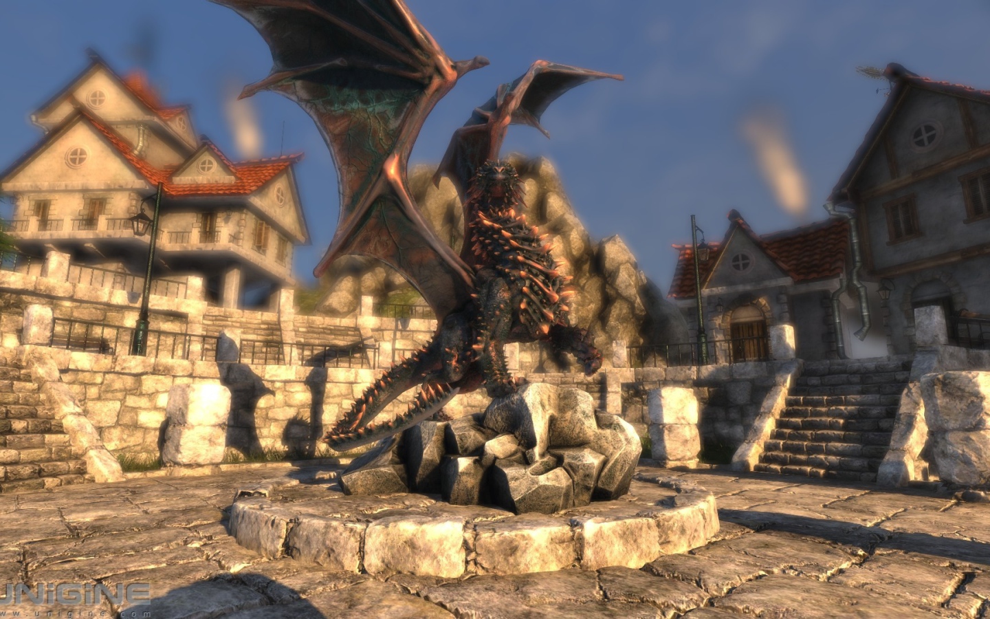 Памятник дракону