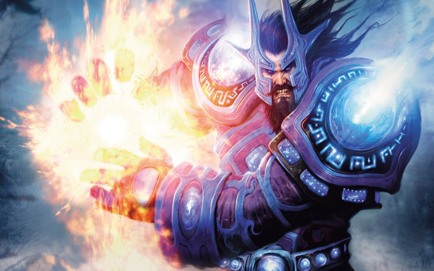 Огненный воин из игры