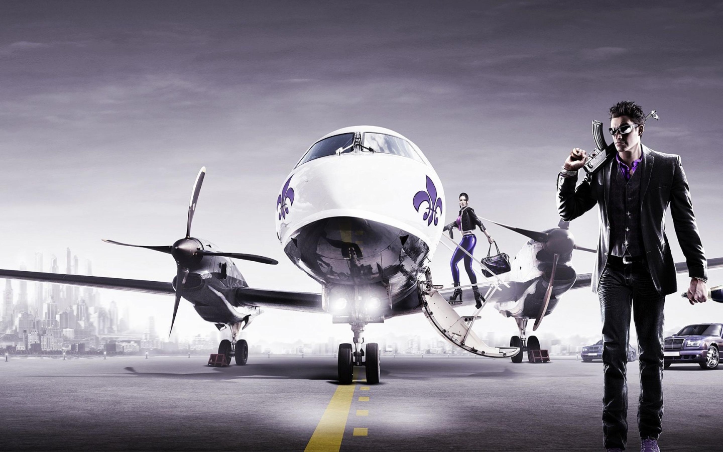 Герои игры Saints Row 3