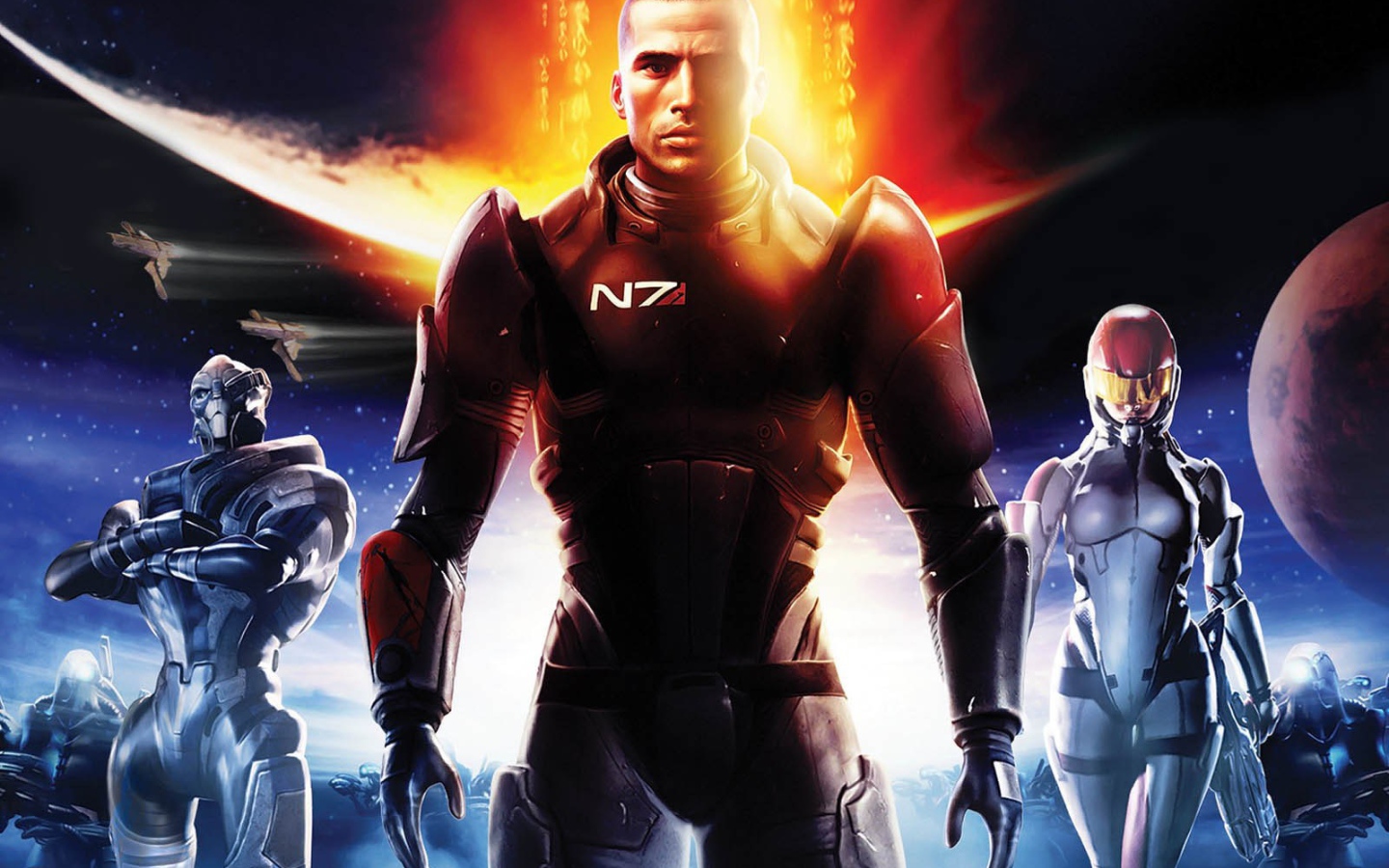 Шепард из игры Mass Effect