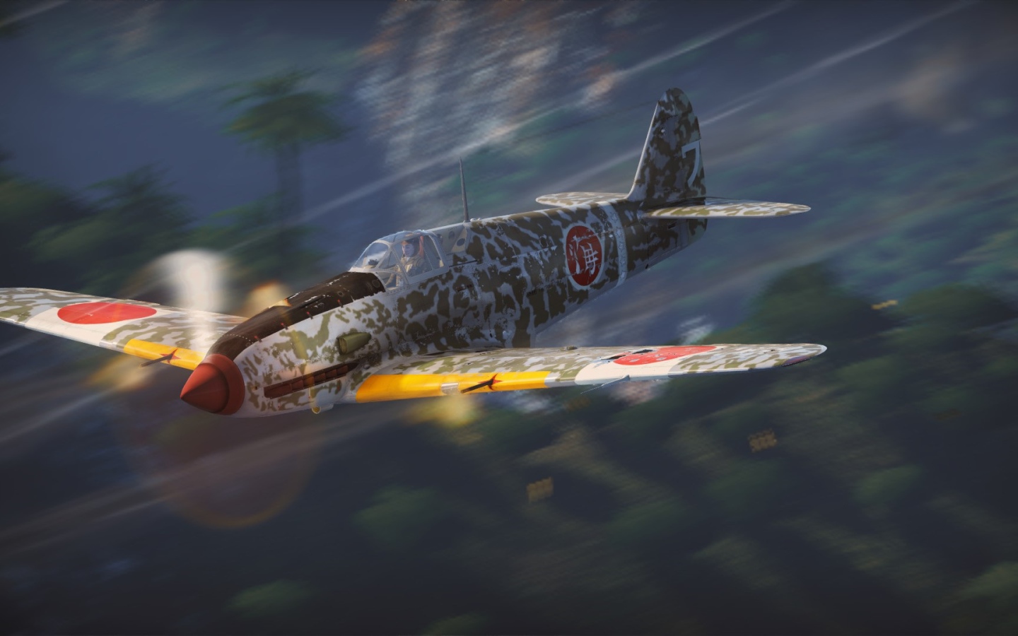 War Thunder самый быстрый самолет из Японии
